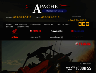 apachemotorcycles.com screenshot
