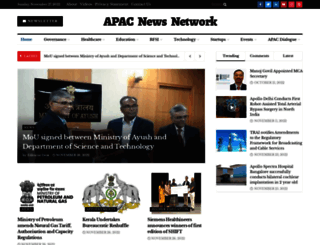 apacnewsnetwork.com screenshot