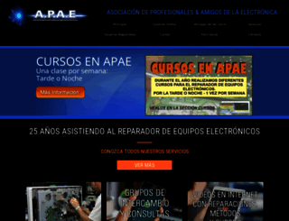 apae.org.ar screenshot