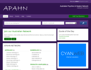 apahn.com.au screenshot