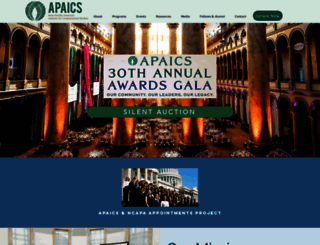 apaics.org screenshot