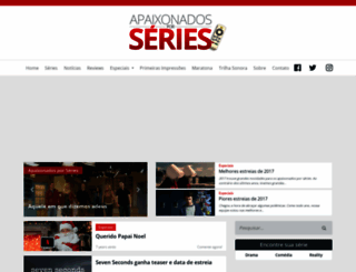 apaixonadosporseries.com.br screenshot