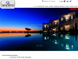 apanemaresort.com screenshot