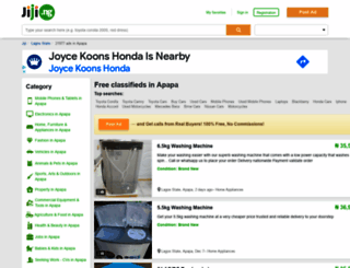 apapa.jiji.com.ng screenshot