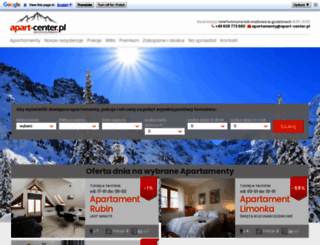 apart-center.pl screenshot