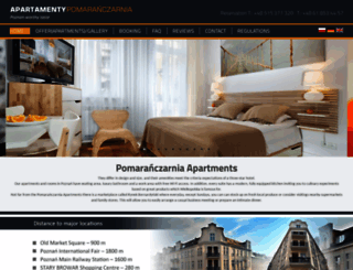 apartamenty-pomaranczarnia.pl screenshot