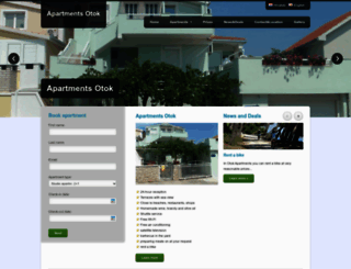 apartmani-otok-hrvatska.com screenshot