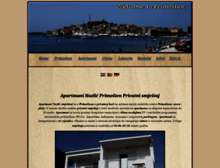 apartmani-primosten.info screenshot