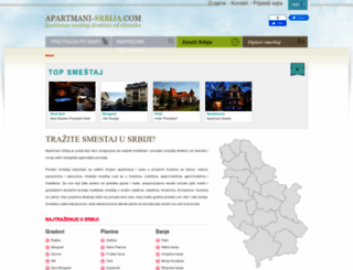 apartmani-srbija.com screenshot