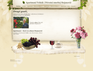 apartmani-vrdnik.com screenshot