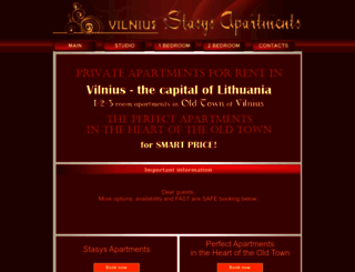 apartment-vilnius.com screenshot
