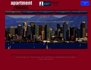 apartmentfindersinc.com screenshot