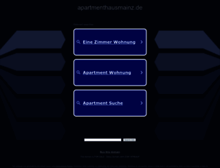 apartmenthausmainz.de screenshot