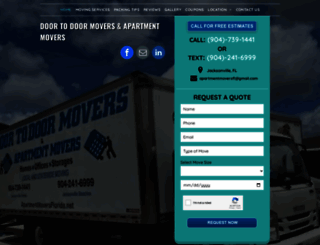 apartmentmoversflorida.net screenshot