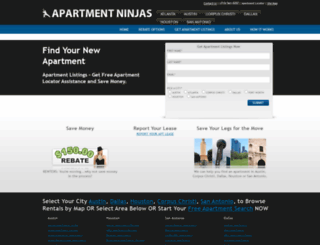apartmentninjas.com screenshot