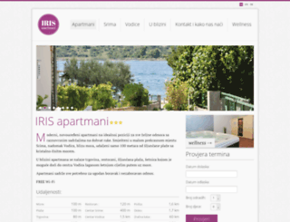 apartments-iris.com screenshot
