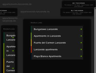 apartments-lanzarote.de screenshot