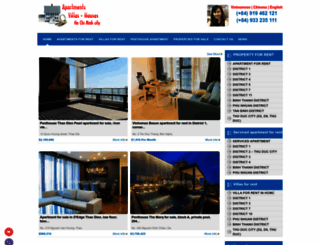 apartments-villas-hcm.com screenshot