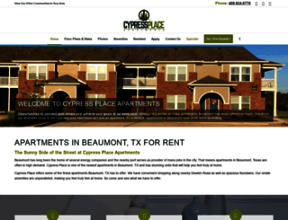 apartmentsbeaumont.com screenshot