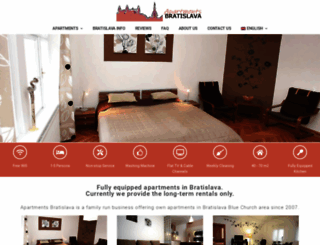 apartmentsbratislava.sk screenshot