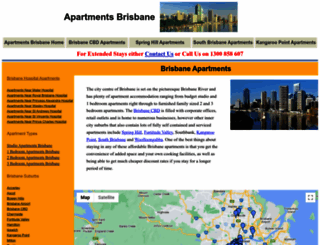apartmentsbrisbane.com.au screenshot