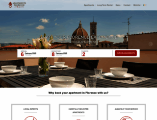apartmentsflorence.it screenshot