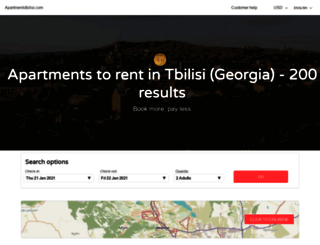 apartmentstbilisi.com screenshot