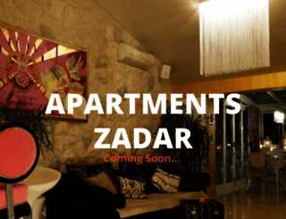 apartmentszadar.com screenshot
