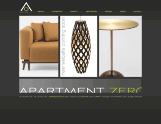 apartmentzero.com screenshot