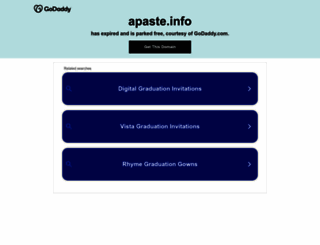 apaste.info screenshot