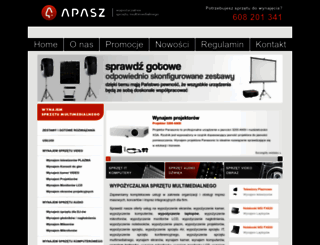 apasz-wypozyczalnia.pl screenshot