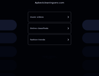 apbestcleaningserv.com screenshot