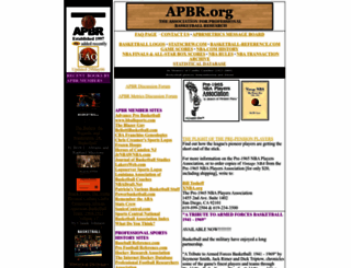 apbr.org screenshot