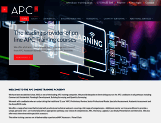 apc-training.org screenshot