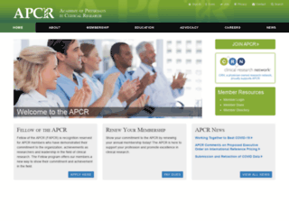 apcrnet.org screenshot
