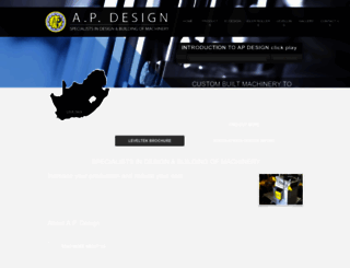 apdesign.co.za screenshot