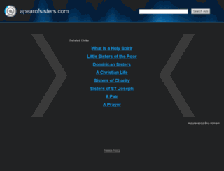 apearofsisters.com screenshot