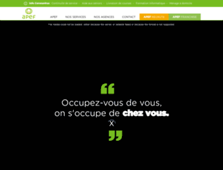 apef-services.fr screenshot