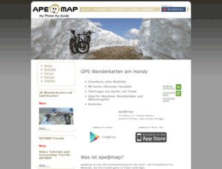 apemap.com screenshot