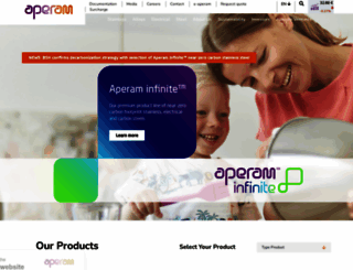 aperam.com screenshot