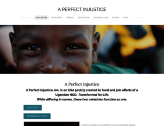 aperfectinjustice.org screenshot