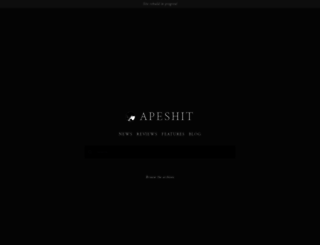 apeshit.org screenshot