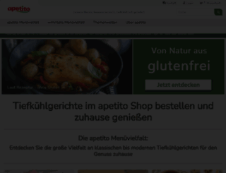 apetito-shop.de screenshot