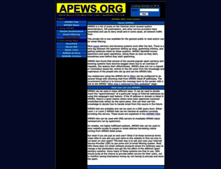 apews.org screenshot