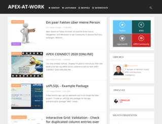 apex-at-work.com screenshot