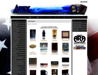 apex-awards.com screenshot