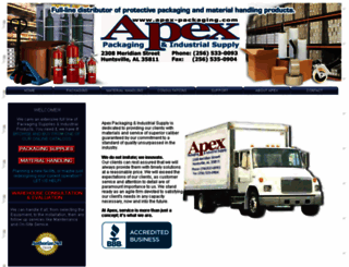 apex-packaging.com screenshot