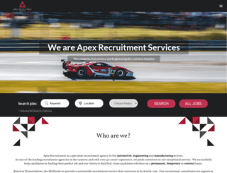 apex-recruitment.co.uk screenshot