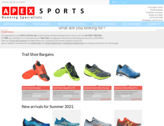 apex-sports.co.uk screenshot