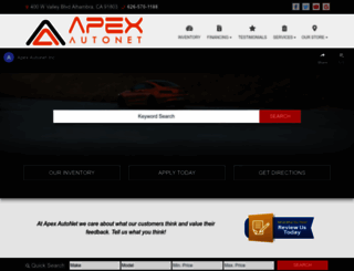 apexautonet.com screenshot